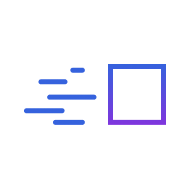 value-simpler Dashes streaking behind a box icon